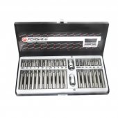 Набор бит с битодержателями 40пр. (10мм)(75/30мм:T20-T55,H4-H12,M5-M12) Набор бит с битодержателями 40пр. (10мм)(75/30мм:T20-T55,H4-H12,M5-M12)