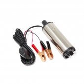 Насос для перекачки топлива (12V, 60W, 30л/мин, Ø51мм, Ø выходного отв. 19мм)