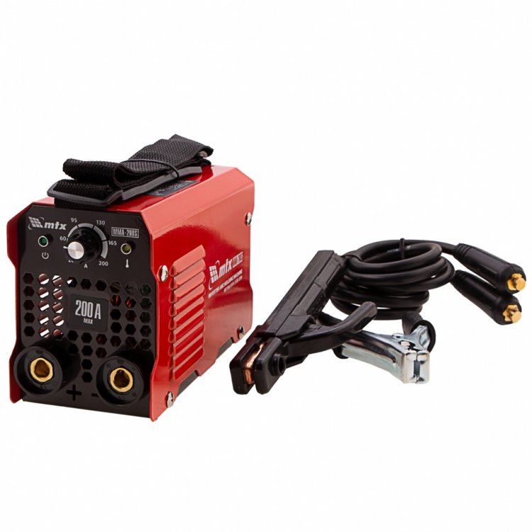Инверторный аппарат дуговой сварки MMA-200S, 200 А, ПВ60%, диам.эл. 1,6-5,0 мм// MTX