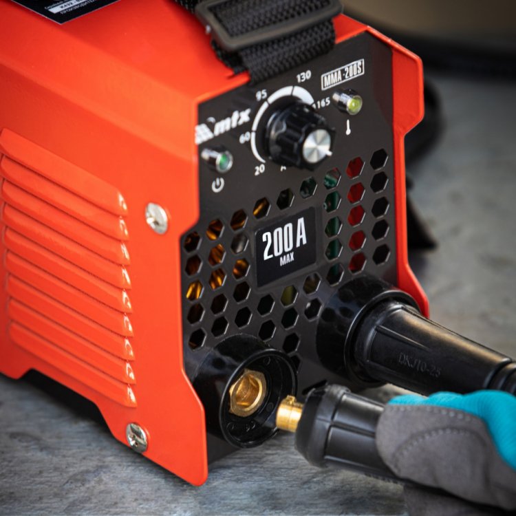 Инверторный аппарат дуговой сварки MMA-200S, 200 А, ПВ60%, диам.эл. 1,6-5,0 мм// MTX