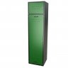 Шкаф для раздевалок GT205SHP.GREEN (500мм х 500мм х 1936мм) ЗЕЛЕНЫЙ . Секция для обуви, двойная секция для курток с перекладиной под вешалки, верхняя антресоль с отдельным замком для головных уборов и сумок (4)