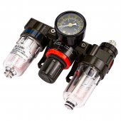 1/4" Блок подготовки воздуха тонкой очистки mini (регулятор давления с нижним расположением+фильтр+маслодобавитель) 0-10 bar 1/4" Блок подготовки воздуха тонкой очистки mini (регулятор давления с нижним расположением+фильтр+маслодобавитель) 0-10 bar