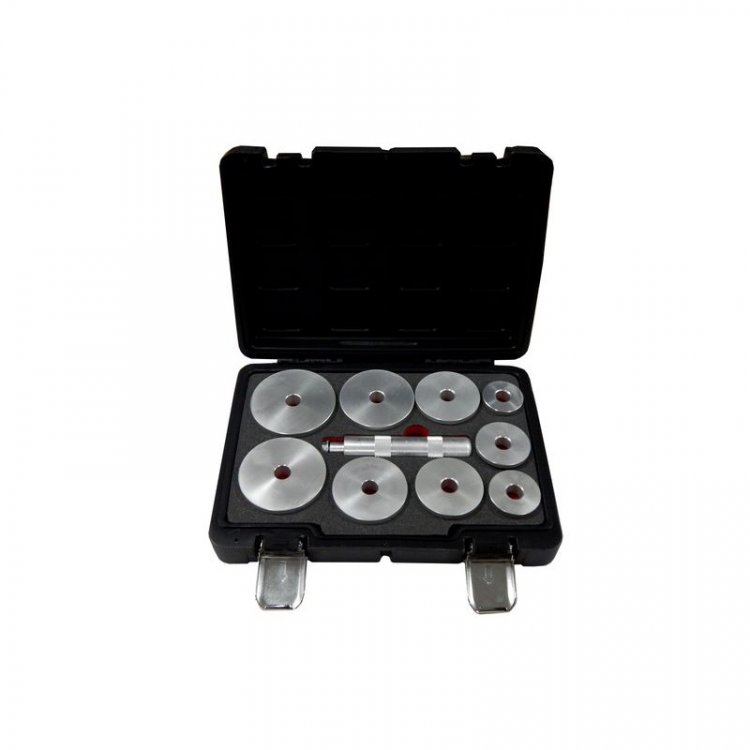 Комплект для установки сальников и подшипников, 10пр. (39.5, 44.5, 50, 59, 63, 65, 72, 76, 81мм), в кейсе "Pemium"