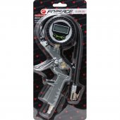 Пистолет для подкачки шин с цифровым манометром и шлангом, в блистере