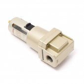 Фильтр для пневмосистемы 3/4" (пропускная способность: 8000  л/мин, давление max: 10 bar, температура воздуха: 0° до 60°, 5мк)