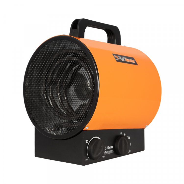 Электрическая тепловая пушка FoxHeat E 4 - Напряжение, В: 220-240 Максимальная мощность, Вт: 30/1750/3500 (арт. 7206) Электрическая тепловая пушка FoxHeat E 4 - Напряжение, В: 220-240 Максимальная мощность, Вт: 30/1750/3500 (арт. 7206)