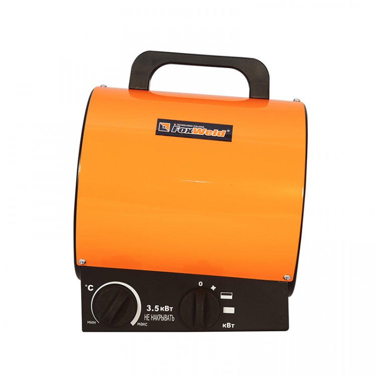 Электрическая тепловая пушка FoxHeat E 4 - Напряжение, В: 220-240 Максимальная мощность, Вт: 30/1750/3500 (арт. 7206) Электрическая тепловая пушка FoxHeat E 4 - Напряжение, В: 220-240 Максимальная мощность, Вт: 30/1750/3500 (арт. 7206)