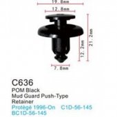 Клипса для крепления внутренней обшивки а/м Мазда пластиковая (100шт/уп.) Клипса для крепления внутренней обшивки а/м Мазда пластиковая (100шт/уп.)
