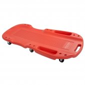 Лежак пластиковый подкатной на 6-ти колесах Лежак пластиковый подкатной на 6-ти колесах