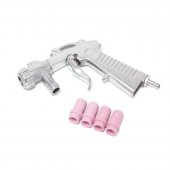 Пистолет для пескоструйного аппарата SBCG с комплектом сопел 4шт (4,5,6,7мм) Пистолет для пескоструйного аппарата SBCG с комплектом сопел 4шт (4,5,6,7мм)