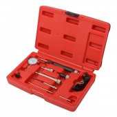 Набор с индикатором для установки угла опережения впрыска топлива дизельных двигателей 10пр., в кейсе