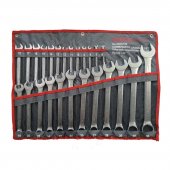 Набор ключей комбинированных 25 пр (6-25,27,28,30,32,36мм), на полотне Набор ключей комбинированных 25 пр (6-25,27,28,30,32,36мм), на полотне