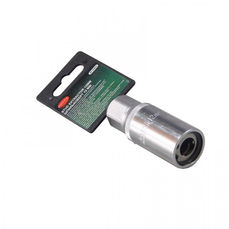 Головка шпильковерт  1/2" 12мм, на пластиковом держателе