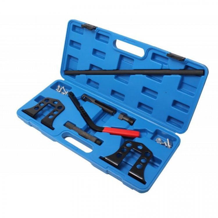 Рассухариватель клапанов сборный унивенрсальный 10пр., в кейсе