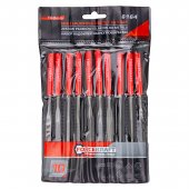 Набор надфилей разнопрофильных 10пр.(L-160мм,Ø4мм),в блистере Набор надфилей разнопрофильных 10пр.(L-160мм,Ø4мм),в блистере