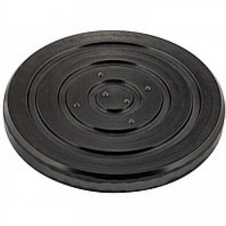 Резиновая накладка на лапу подъемника (D115мм,толщина 25мм) крест