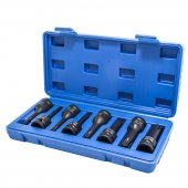 Набор головок-бит TORX ударных 1/2", 8пр.(Т30,40,45,50,55,60,70,80),в кейсе Набор головок-бит TORX ударных 1/2", 8пр.(Т30,40,45,50,55,60,70,80),в кейсе