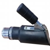 Насадка газоприемная круглая с наклонной крышкой 127 мм