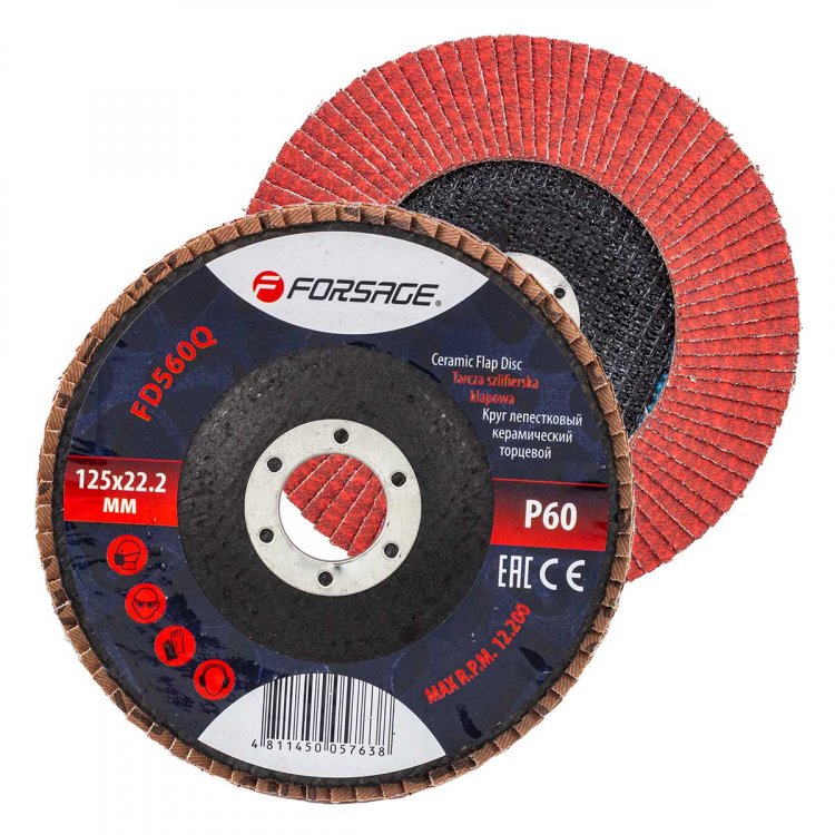 Круг лепестковый керамический торцевой