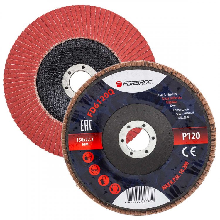 Круг лепестковый керамический торцевой