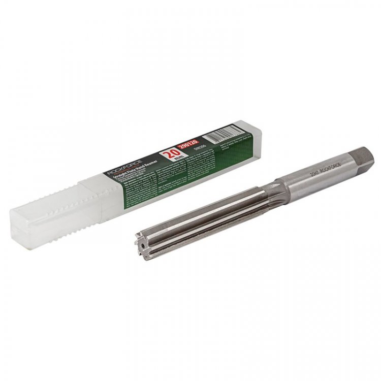 Развертка ручная (прямая) 20мм Profi, в пластиковом футляре