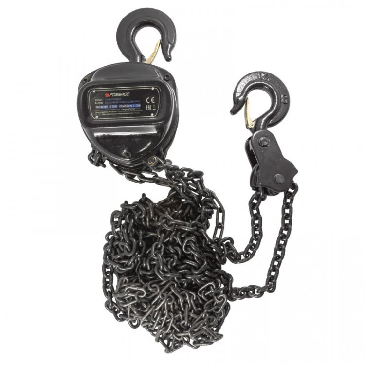 Лебедка механическая(таль) подвесная с фиксацией цепи натяжения, 2т (длина цепи - 3м) Лебедка механическая(таль) подвесная с фиксацией цепи натяжения, 2т (длина цепи - 3м)