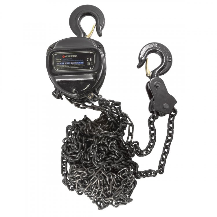 Лебедка механическая(таль) подвесная с фиксацией цепи натяжения, 2т (длина цепи - 3м) Лебедка механическая(таль) подвесная с фиксацией цепи натяжения, 2т (длина цепи - 3м)