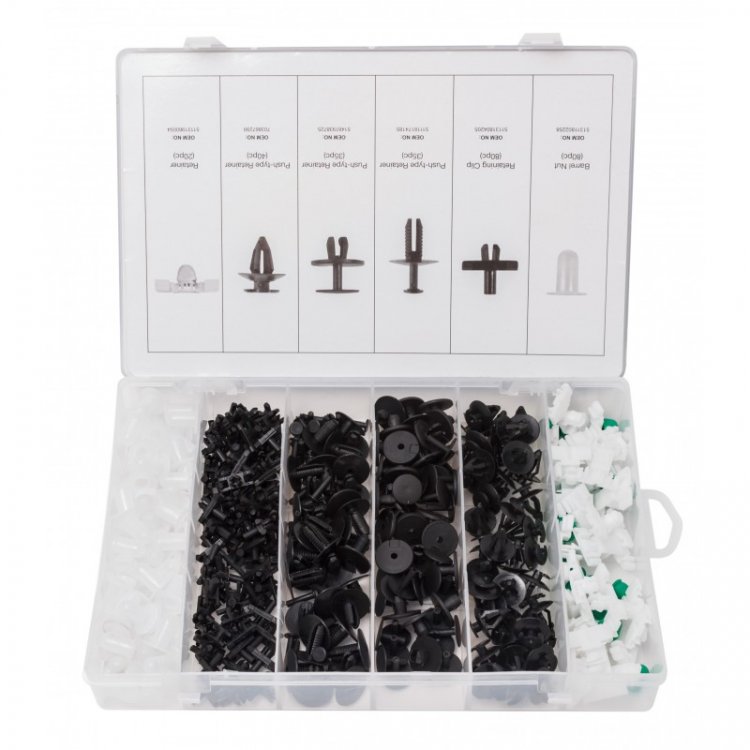 Набор клипс 290пр. (BMW), пластиковом органайзере