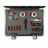 Комплект для снятия муфты компрессора кондиционера (тип компрессоров:GM R4, А6, HR-6, DA-6, V5 A/C, а так же Sanden SD: 505, 507, 508, 510, 575, 708 и