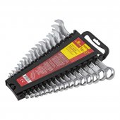 Набор ключей комбинированных 16пр. (6-19, 22, 24мм) в пласт. держателе