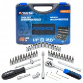 Набор инструмента 46пр. 1/4" (6-гран.)(4-14мм)