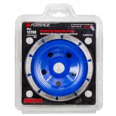 Круг зачистной алмазный 125мм (посадочный диаметр 22мм, 12200 об/мин),в блистере Круг зачистной алмазный 125мм (посадочный диаметр 22мм, 12200 об/мин),в блистере