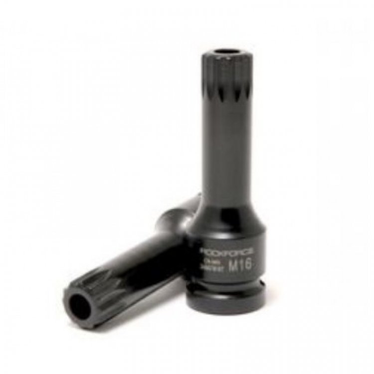 Головка-бита SPLINE ударная M16, 1/2"