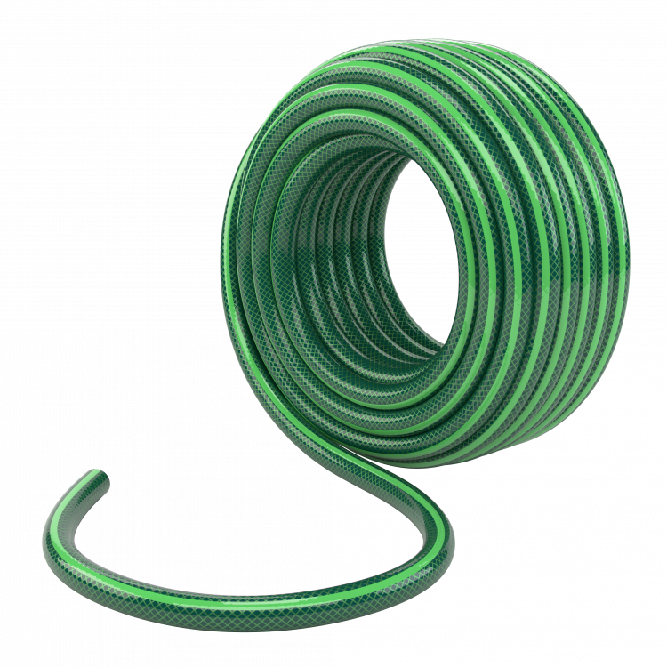 Шланг поливочный армированный ПВХ 3/4", 30 м Россия