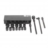 Набор инструментов ударных 3/4", 6гр., 16 пр. (головки: 17, 19, 21, 22, 24, 27, 30, 32, 36, 41, 46, 50мм), в пл. кейсе Набор инструментов ударных 3/4", 6гр., 16 пр. (головки: 17, 19, 21, 22, 24, 27, 30, 32, 36, 41, 46, 50мм), в пл. кейсе