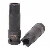 Головка-бита TORX ударная TH45 с отверстием, 1/2"
