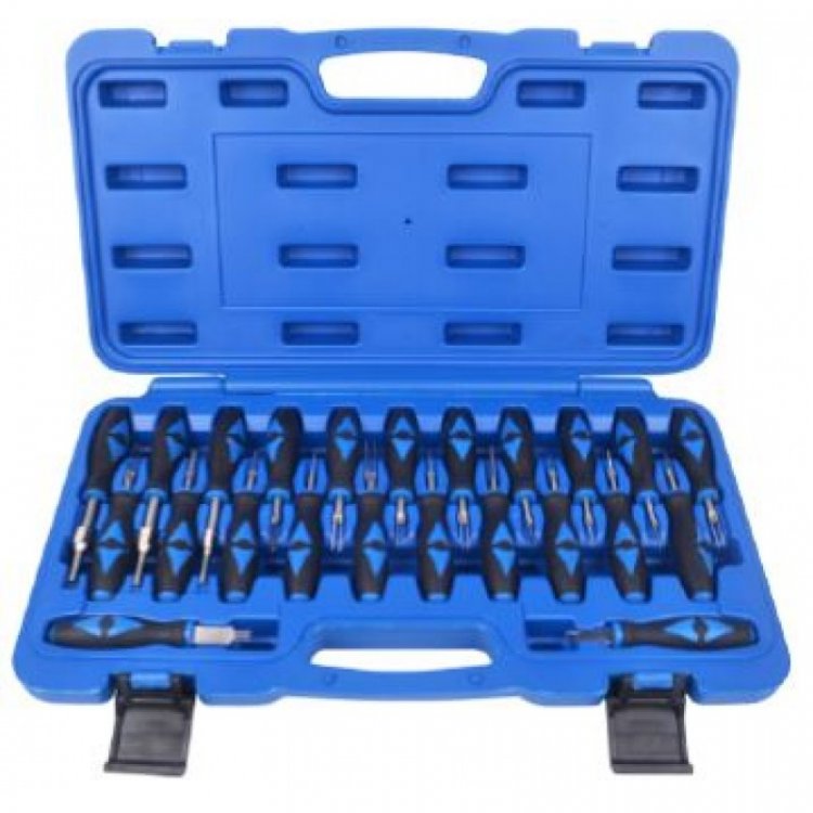 Набор инструментов для разборки электрических разъемов 23пр., в кейсе