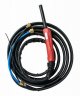 Горелка TIG 20 250A(100%) M12x1, газ 1/4G, вода 3/8G, 8m-с упр. разъемами 2-3-5 рin