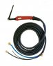 Горелка TIG 20 250A(100%) M12x1, газ 1/4G, вода 3/8G, 8m-с упр. разъемами 2-3-5 рin