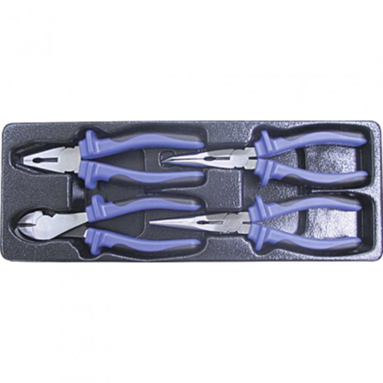 Набор шарнирно-губцевого инструмента 4 пр в ложементе