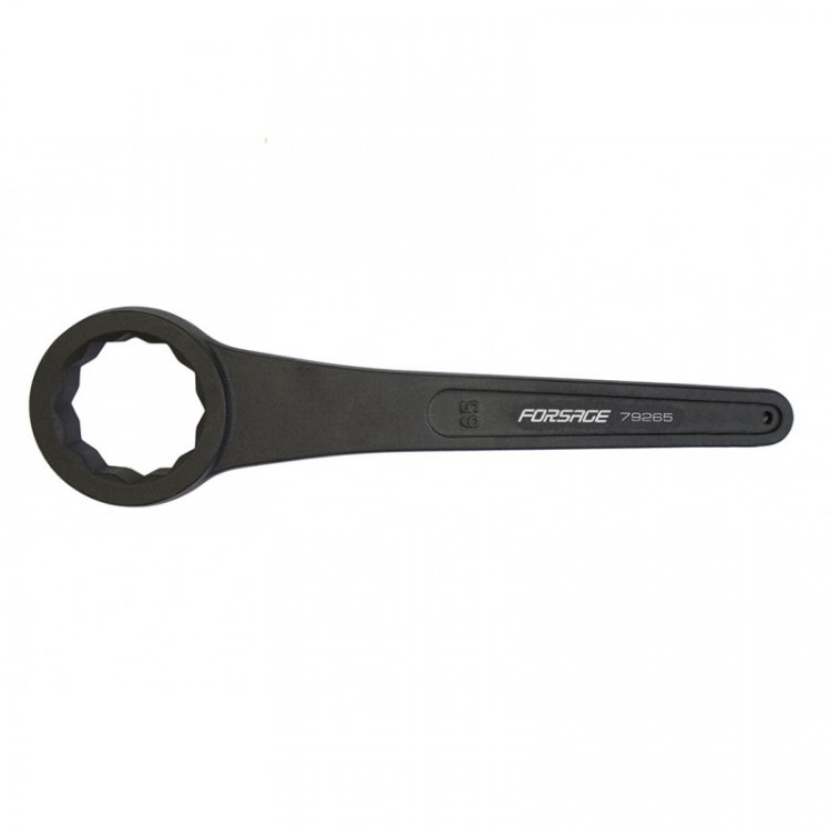 Ключ накидной ударный односторонний удлиненный 65мм (L-395мм)