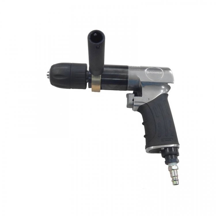 Пневмодрель реверсивная с быстрозажимным патроном(650 об/мин, 113л/мин)