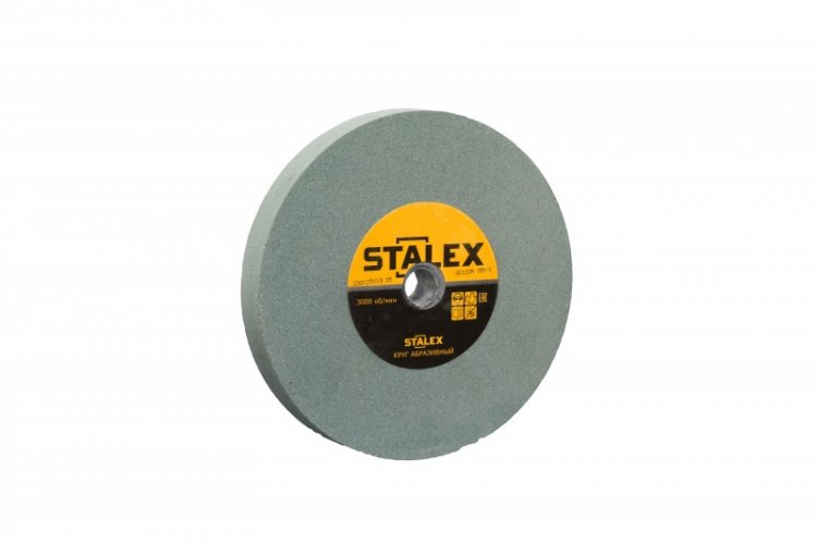 Круг абразивный Stalex 400х75х127 зернистость GC80(зеленыйкорунд) Круг абразивный Stalex 400х75х127 зернистость GC80(зеленыйкорунд)