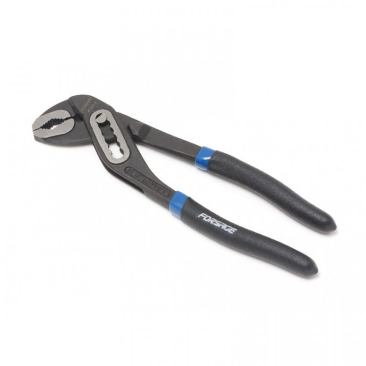 Пассатижи сантехнические переставные CR-V 8"-200мм, в блистере