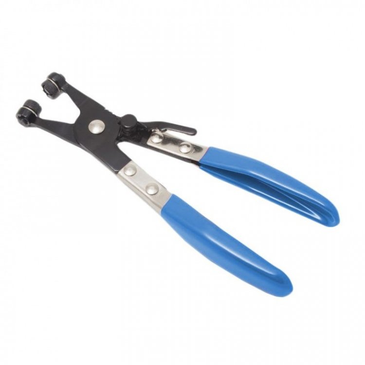 Клещи для снятия пружинных хомутов, в блистере Клещи для снятия пружинных хомутов, в блистере