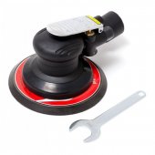 Пневмошлифовальная орбитальная машинка с принудительной системой пылеотвода 6"(эксцентр. 2.5мм, 12000об/мин, 57л/мин) Пневмошлифовальная орбитальная машинка с принудительной системой пылеотвода 6"(эксцентр. 2.5мм, 12000об/мин, 57л/мин)