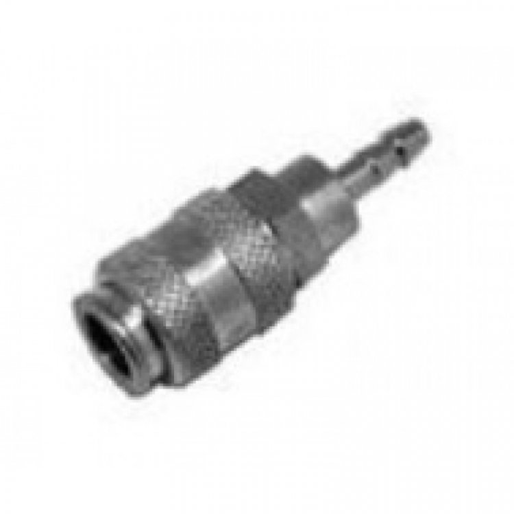 Быстросъемное соединение с клапаном "елочка " 8мм Быстросъемное соединение с клапаном "елочка " 8мм