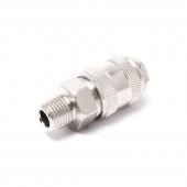 Быстроразъем пневматический с клапаном с наружной резьбой 1/2" Быстроразъем пневматический с клапаном с наружной резьбой 1/2"