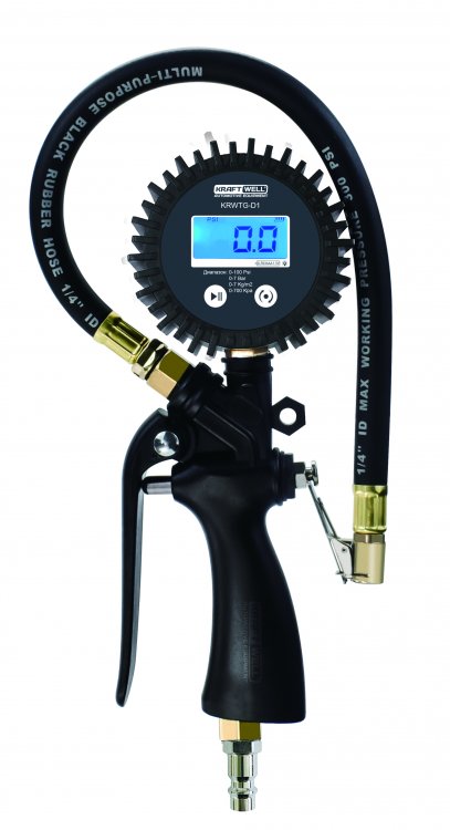 Пистолет с цифровым манометром 7 бар