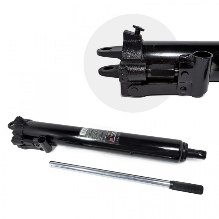 Цилиндр гидравлический удлиненный, 3т (общая длина - 660мм, ход штока - 500мм)